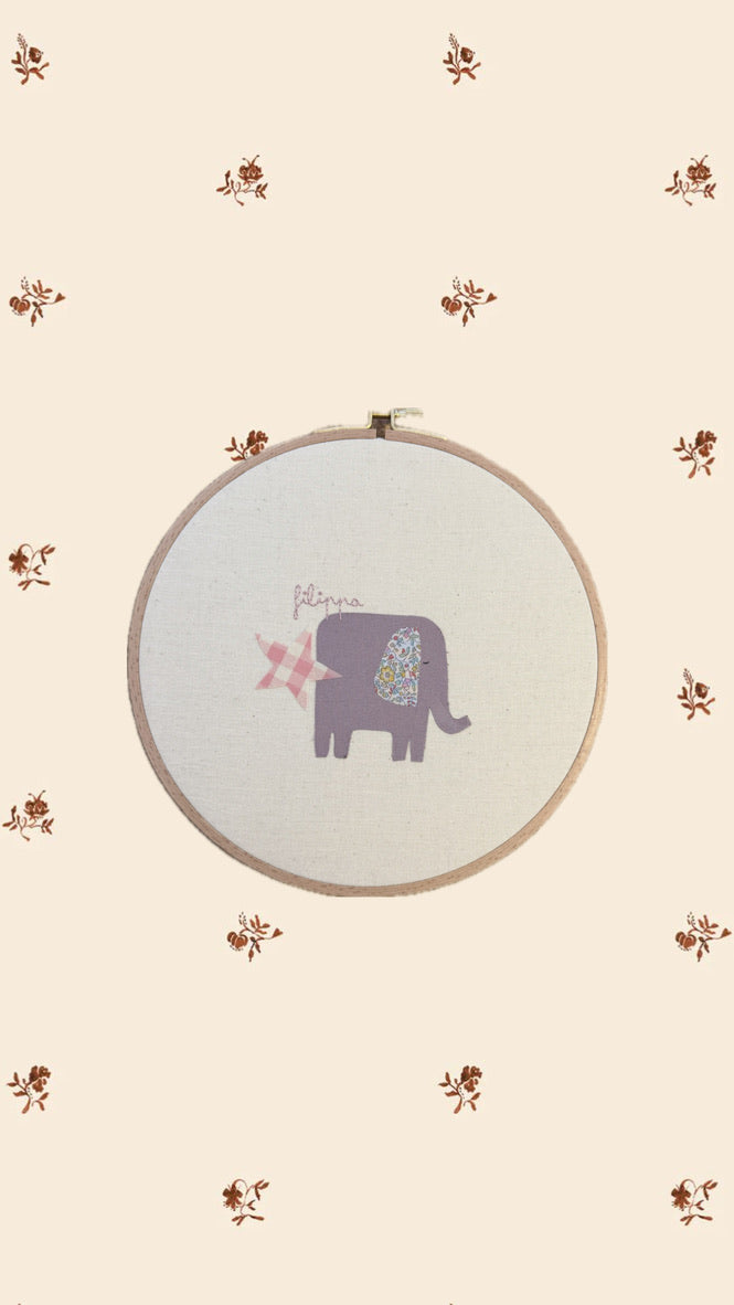 patchwork pieces - olifant