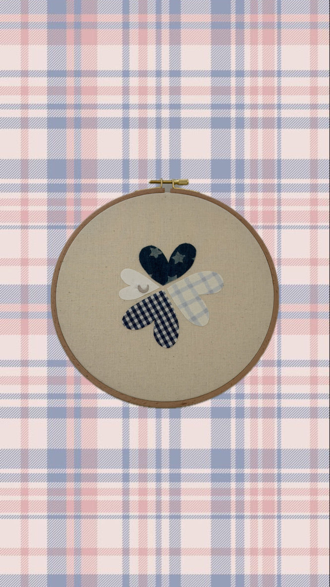 patchwork pieces - klavertje