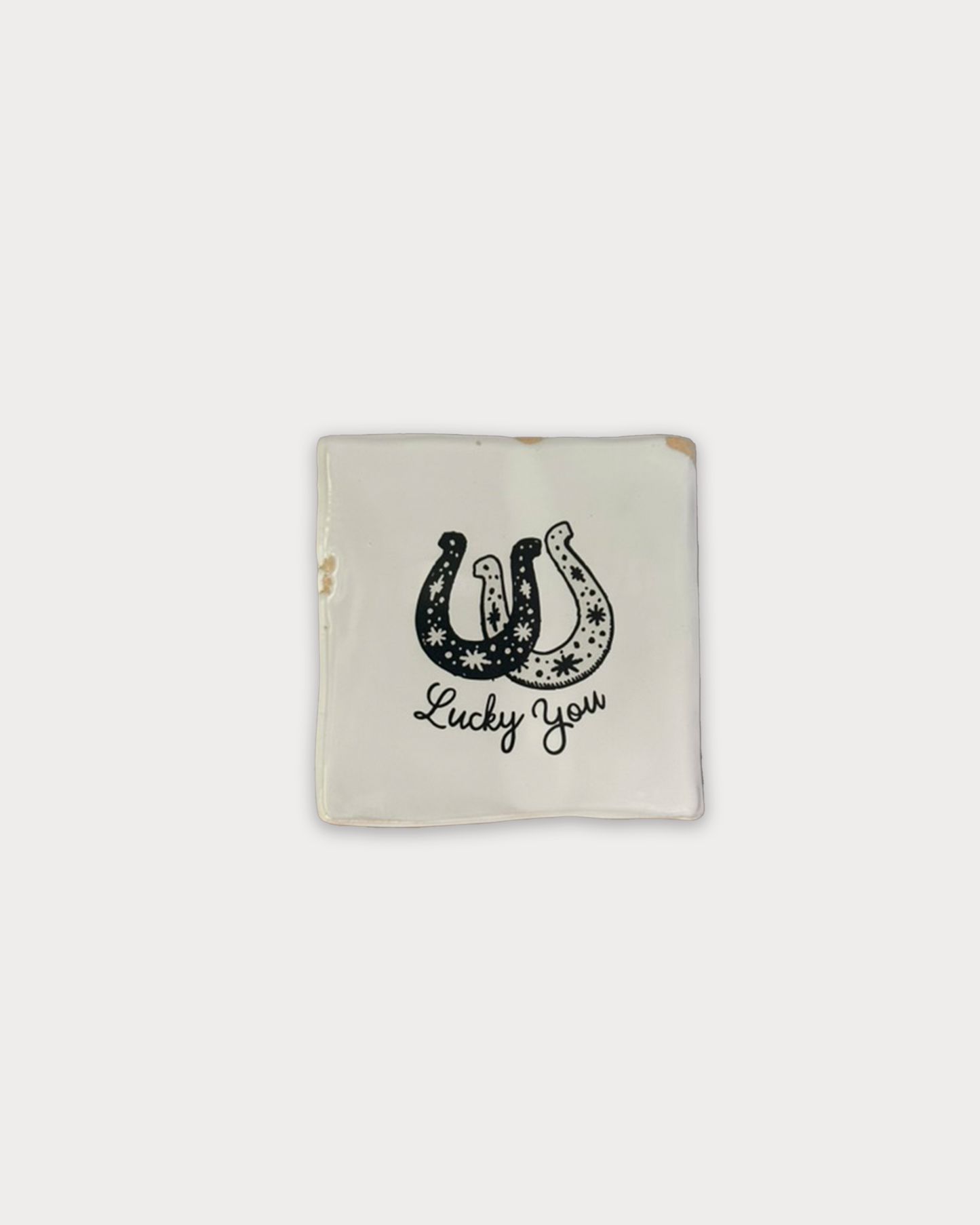 tegeltje - lucky