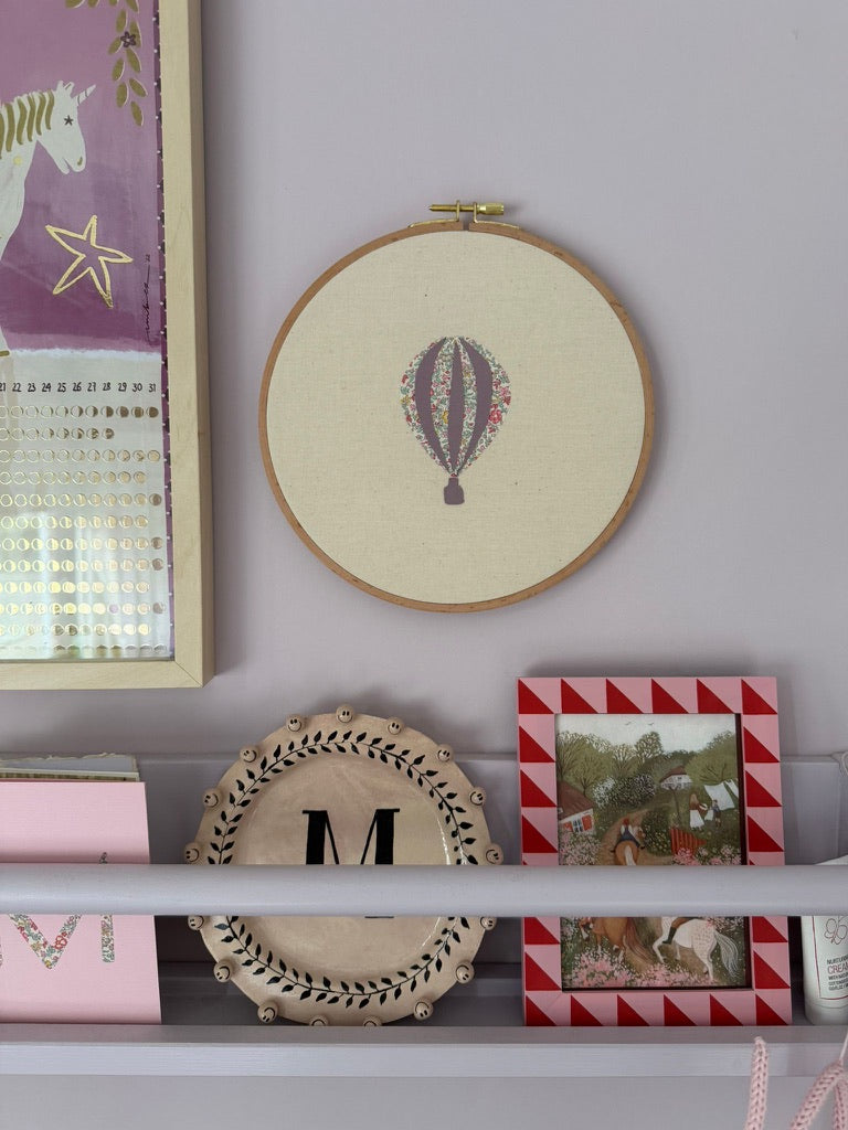 patchwork pieces - luchtballon