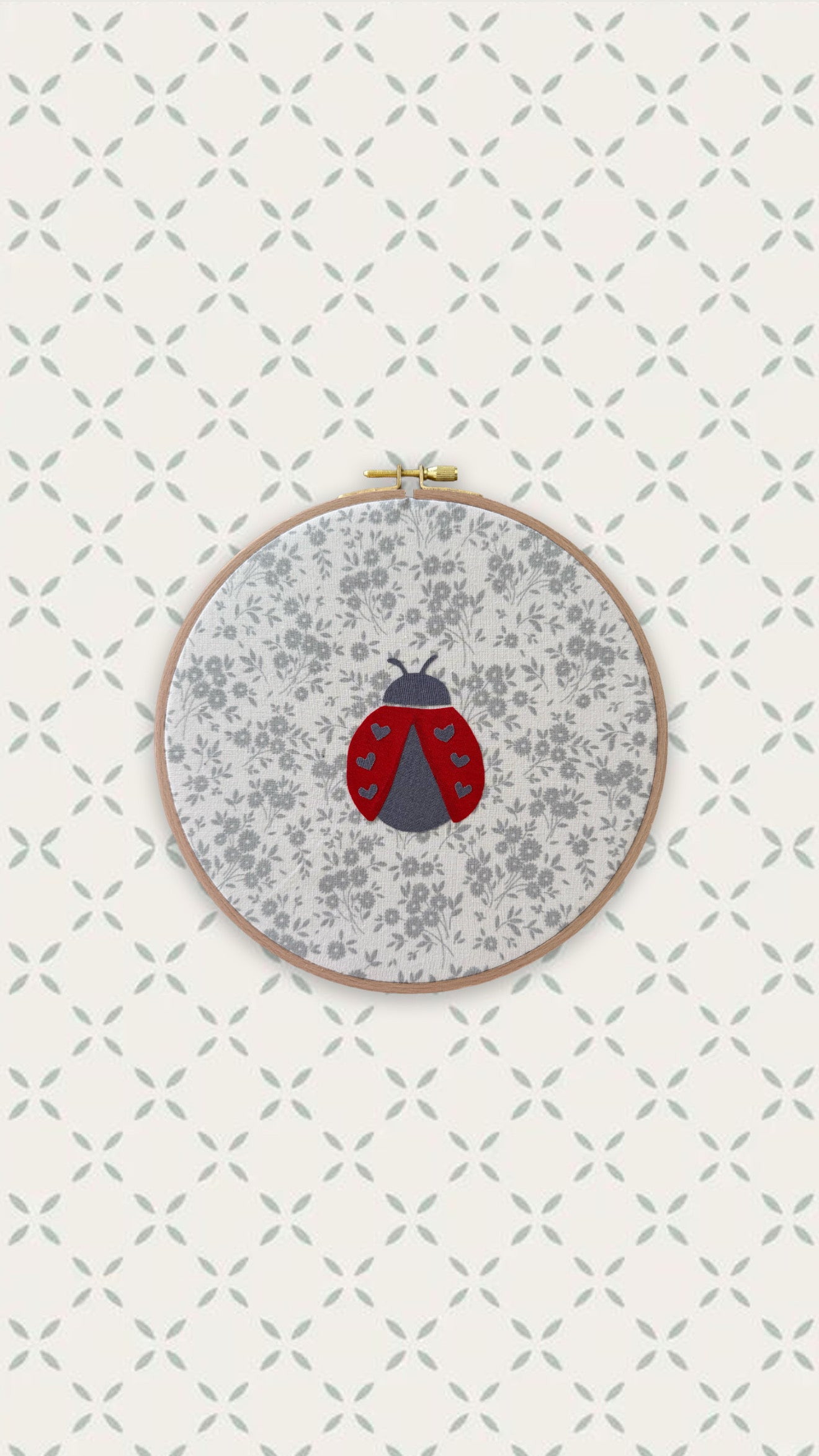 patchwork pieces - lieveheersbeestje