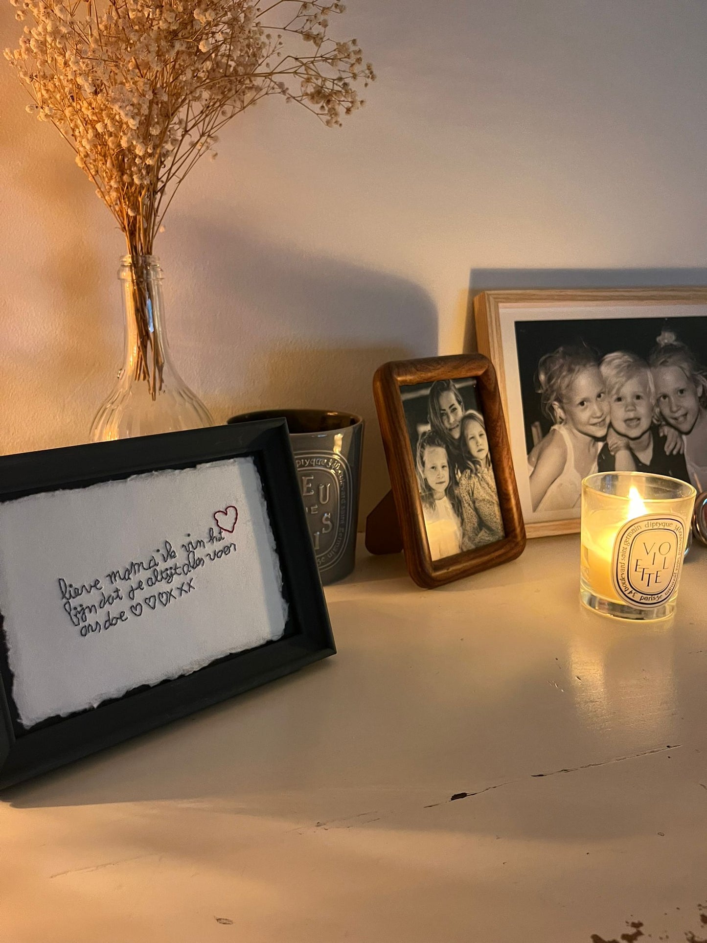 lovenote borduurwerk