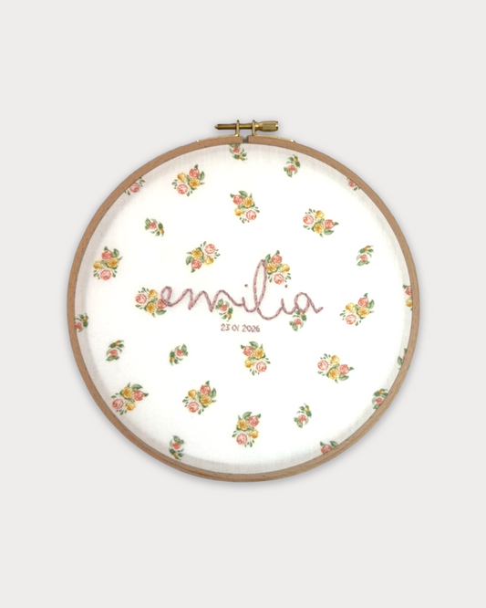 baby print borduurwerk - limited edition