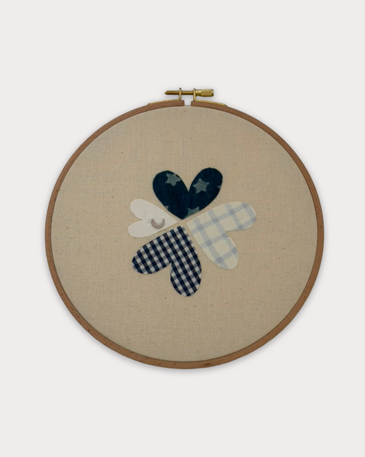 patchwork pieces - klavertje