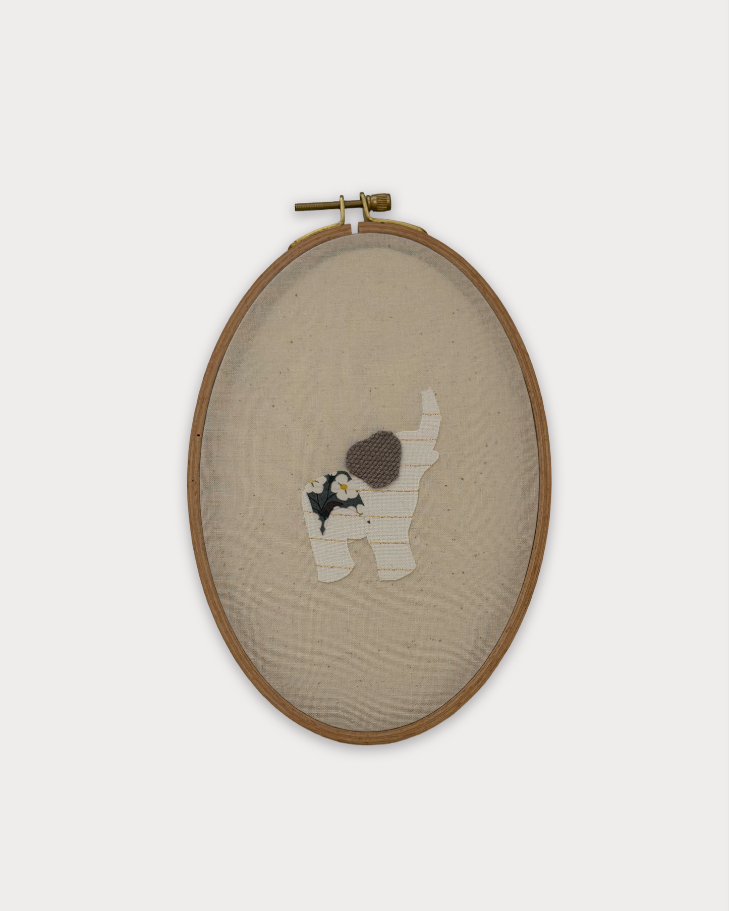 patchwork pieces - olifant ovaal