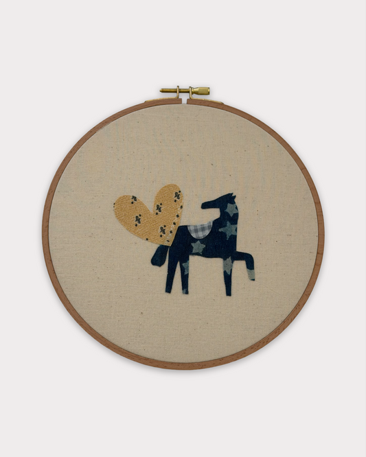 patchwork pieces - paardje