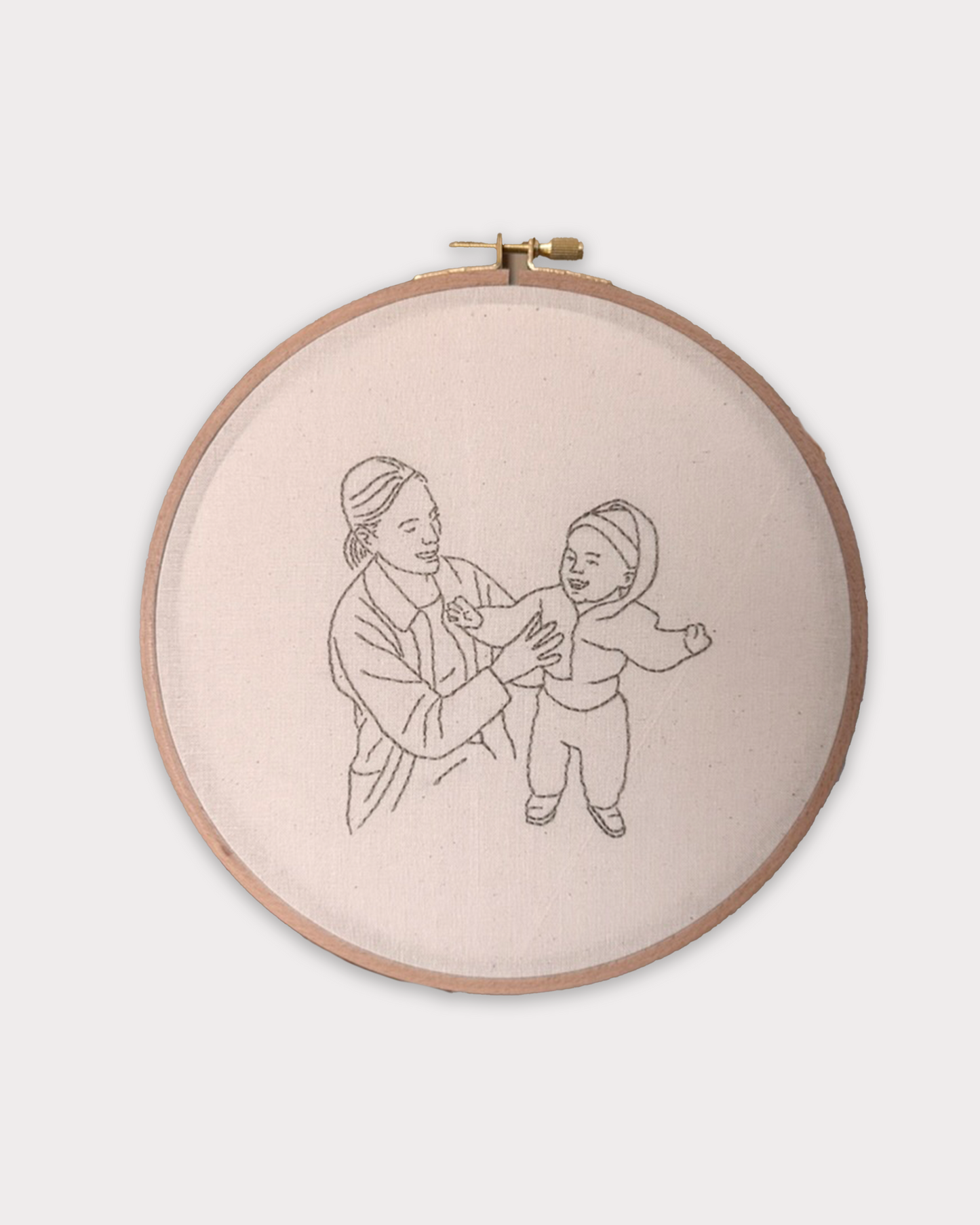 portret borduurwerk - personaliseer!