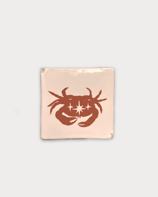 tegeltje - krab